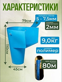 Мусоросброс Промышленник погрузочная воронка